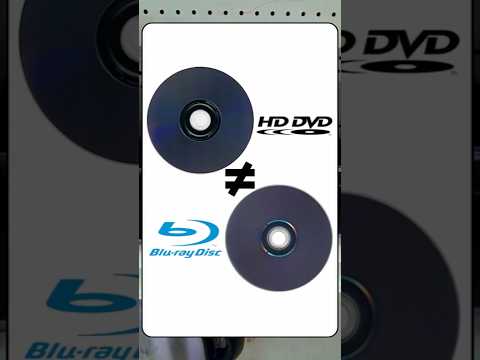 Qual é a DIFERENÇA REAL entre HD DVD e Blu-ray?