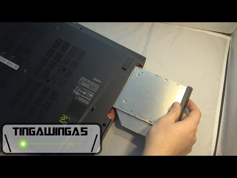 How to Replace Laptop DVD Drive With A BluRay Drive