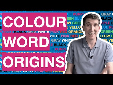 COLOUR WORDS: The astounding origins of "blue", "black", "orange", "red" &amp; other colors