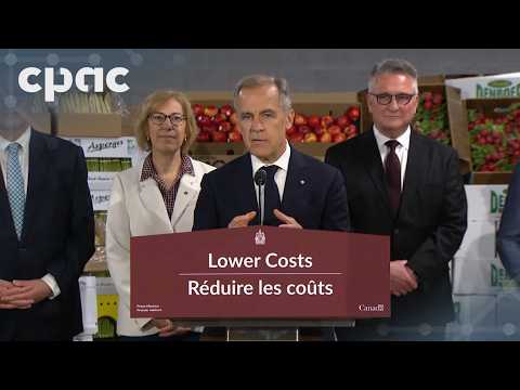PM Mark Carney makes an announcement in Toronto – June 11, 2026