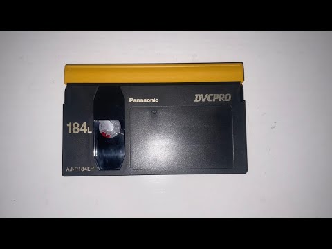 The Last Extra-Length DVCPRO Videocassette in the World Has Come [Panasonic AJ-P184LP(184 Minutes)].