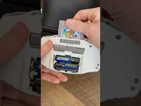 Game Boy games on the GBA