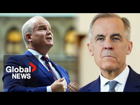 Carney has "reset" tone of Canada-US relations, O’Toole says