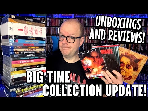 Another GIGANTIC Bluray And 4K Collection UPDATE!