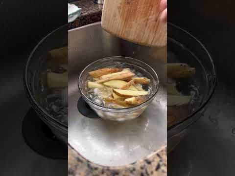 Healthy Baked French Fries #shorts