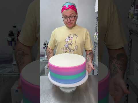 Redeeming my unicorn cake reputation #bakerylife #cakedecorating #birthdaycake