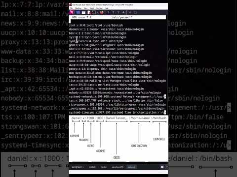 一张图教你读懂 /etc/passwd 文档 Linux user 信息 #黑客 #linux #leocybsec
