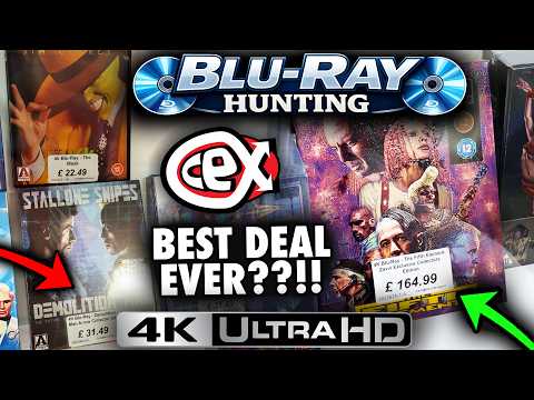 Blu-ray Hunting -  MEGA 4K BOXSET PRICES, MY BEST DEAL EVER &amp; VISITING BRIDGEND CEX!!