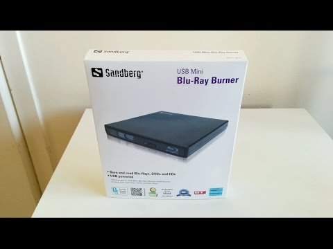 Sandberg USB Mini Blu-Ray Burner Review!
