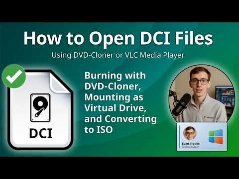DCI Files: How to Open DVD-Cloner Image Files