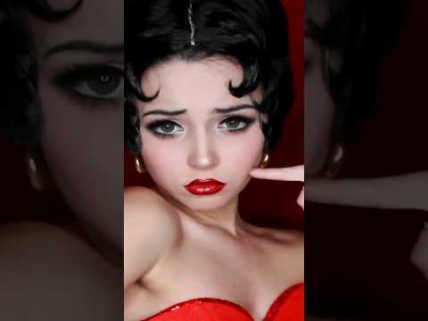 Make Up Betty Boop Tutorial #shorts #makeup #bettyboop