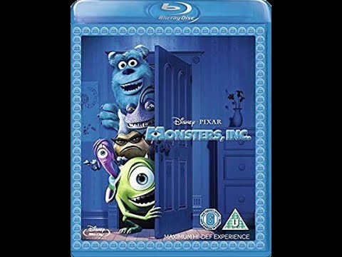 Monsters, Inc. UK Blu-ray Menu Walkthrough (2009) Disc 1