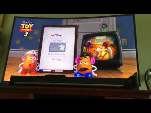 Opening To Toy Story 3 2010 Disc 1 UK Blu Ray