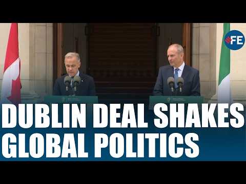 Canada's Mark Carney And Irish PM Announce Major Partnership In Dublin