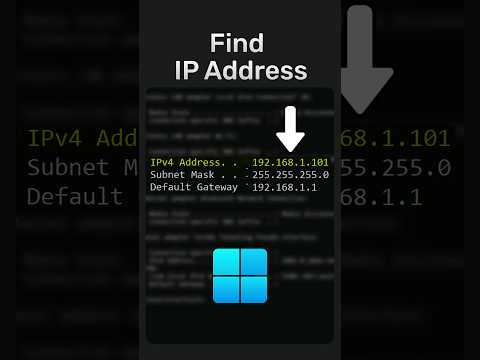 How To Find Your Network's IP Address On Windows #IP