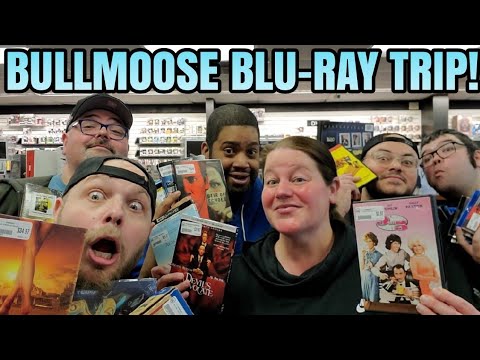 BULLMOOSE BLU-RAY TRIP W/THE STEELBOOK CREW!!! Did The Store Take All Of My Trade Ins!?!