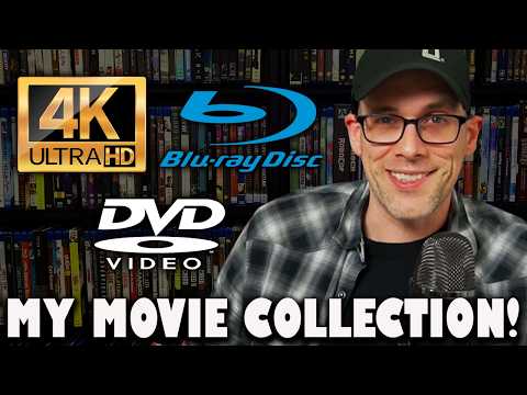 My Physical Media Collection 2025: 1000+ 4K, Blu-Ray &amp; More!