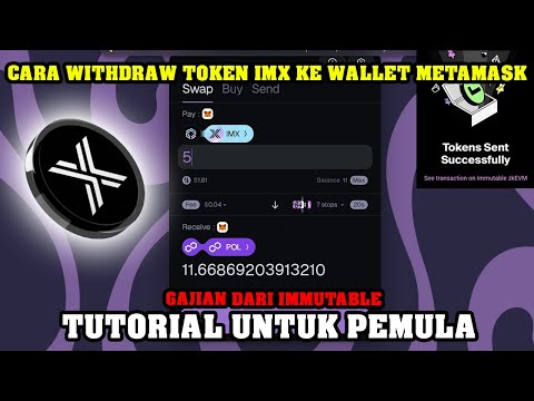 CARA WITHDRAW TOKEN IMX KE WALLET METAMASK