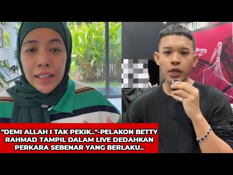 INDIVIDU DAKWA BETTY RAHMAD BERSIKAP KURANG AJ4R DI SINGAPORE..BETTY RAHMAD TAMPIL BERI PENJELASAN..