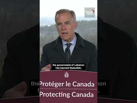 Carney condemns Israel's "illegal invasion" of Lebanon