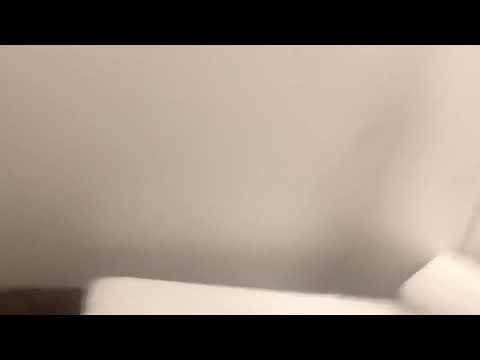 Man destroys blank blu Ray disc