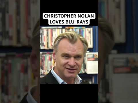 Christopher Nolan Loves Blu-rays