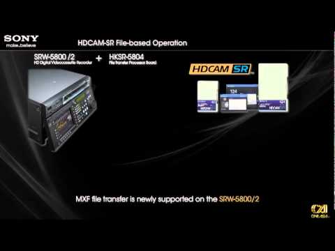 Sony HDCAM-SR File-based Operation (NO audio_narration).flv