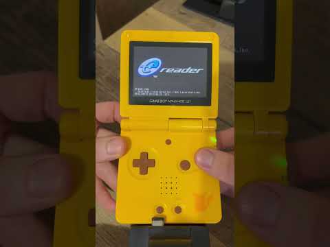 Using My GBA E-Reader