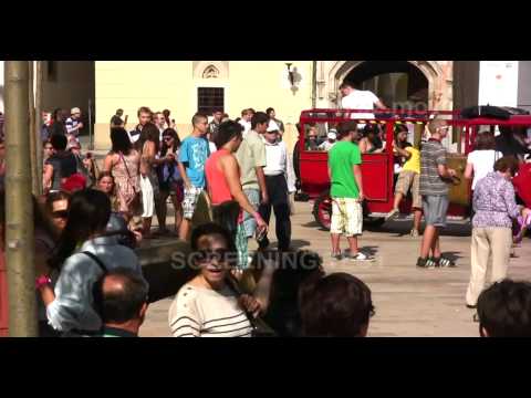 frozen people in bratislava Main Square 14 August 2011 2 (HDCAM SR)