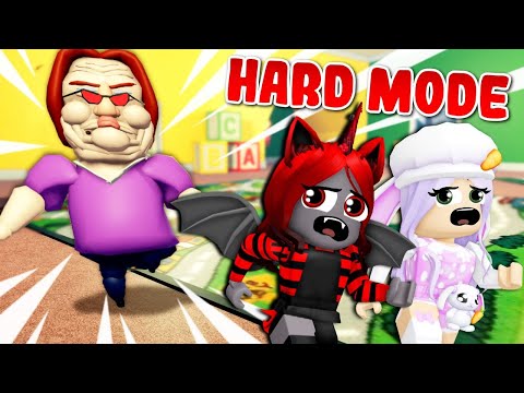 Escaping BETTY'S NURSEY On HARD MODE With MOODY! (Roblox)