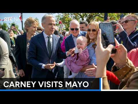 Canadian PM Carney says retracing Irish roots 'a great thrill' | RTÉ News