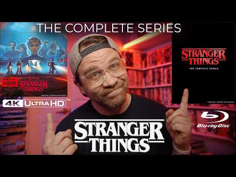 Stranger Things COMPLETE SERIES Coming To 4K &amp; Blu-Ray!
