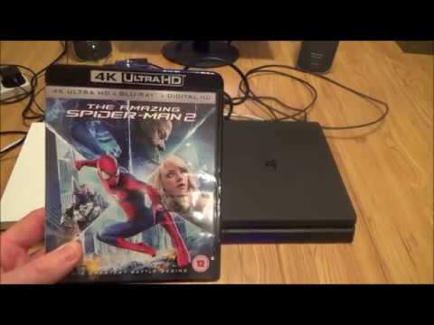What Happens When you put a 4K Ultra HD Blu-ray disc into a PlayStation 4 Slim ( PS4 Slim )