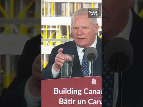 “This isn’t going to turn me into a Liberal, is it?": Ford apprehensive about sip of Carney’s water