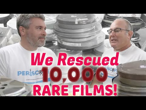 How we RESCUED a huge collection of RARE FILMS  !