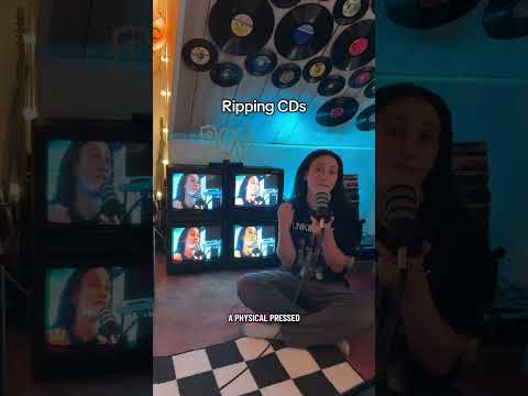 Burning CDs vs Ripping CDs #cds #cdcollection #physicalmedia