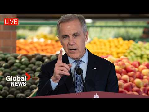 Carney announces measures to build more affordable food network | LIVE